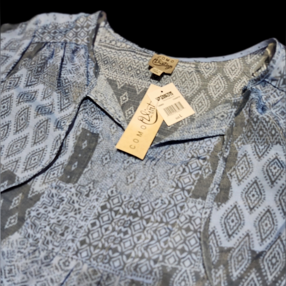 Como Vintage Blouse size Large